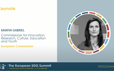 Commissioner Gabriel points out the importance of Advanced Materials during her intervention at the European SDG Summit